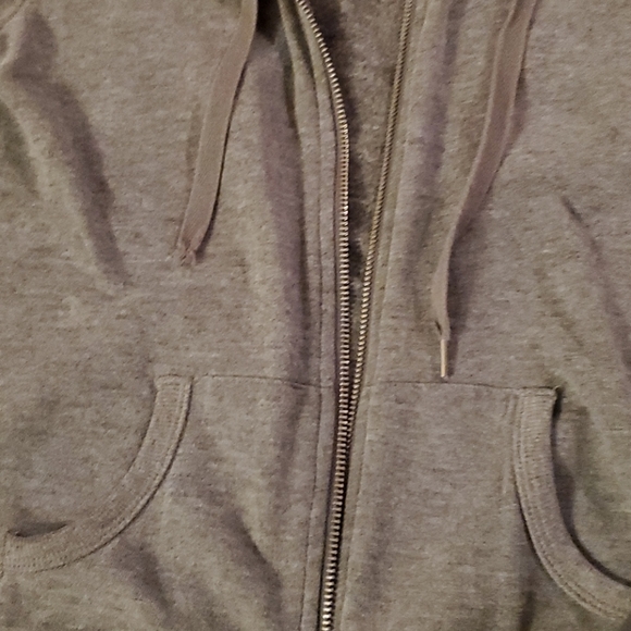 🎁2/$25 Victoria's Secret zip up hoodie- medium - Picture 5 of 5